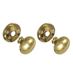 Legge 472 Round Knob Turn Brass