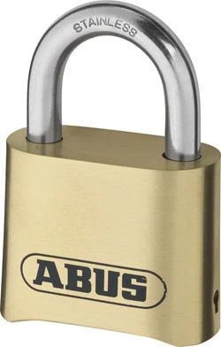 ABUS 180 Series 4 Dial Combination Padlock Stainless Steel Shackle