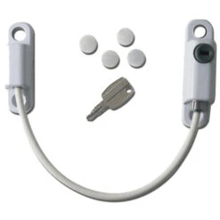 Asec Cable Window Restrictor Lock - Lockable