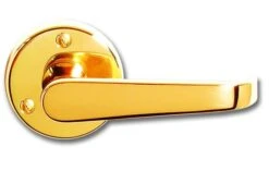 Asec Victorian Door Furniture Lever On Rose Straight Handle