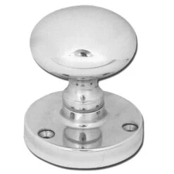 Asec Victorian Screw Fix Centre Door Knob 62mm