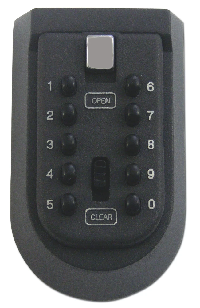 Asec Key Safe Lock Box Black