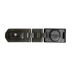 Squire DHH1 Double Hinged Flexible Hasp And Staple Black