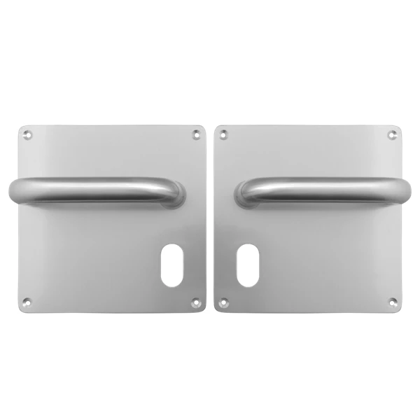 Dortrend Witley Door Furniture Handle On Large Plate - Image 2