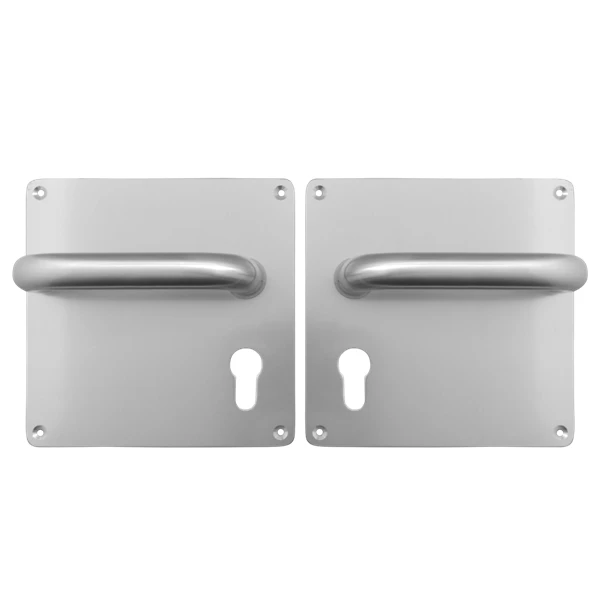 Dortrend Witley Door Furniture Handle On Large Plate - Image 3