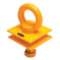 Squire GA1 Sold Secure Ground Anchor Ring Yellow