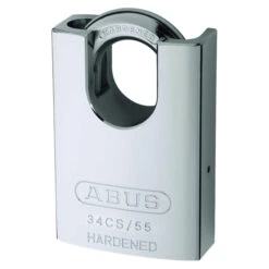 ABUS 34 Series 6 Pin Hardened Steel Rekeyable Padlock