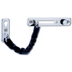 Asec Push Button Door Chain With Sleeved Chain
