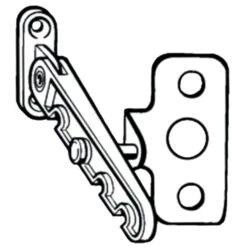 Roto Tilting Window Restrictor And Plate - 5ROT0086