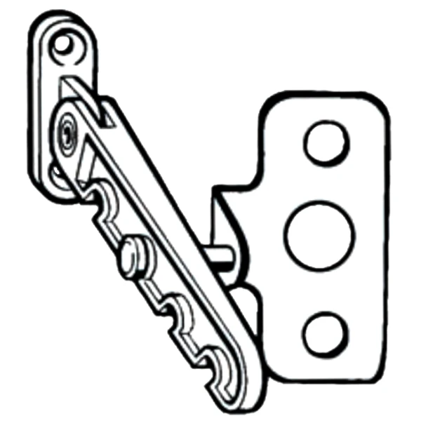 Roto Tilting Window Restrictor And Plate - 5ROT0086
