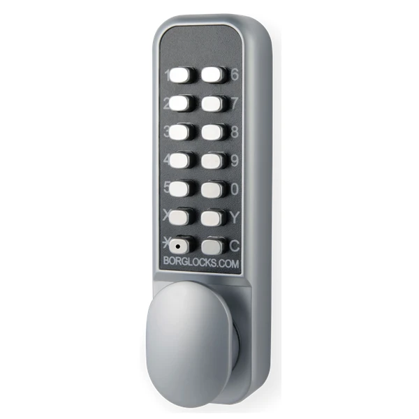 Borg Locks BL 2201 Pro Digital Lock Easicode Satin Chrome - BL2201ECP