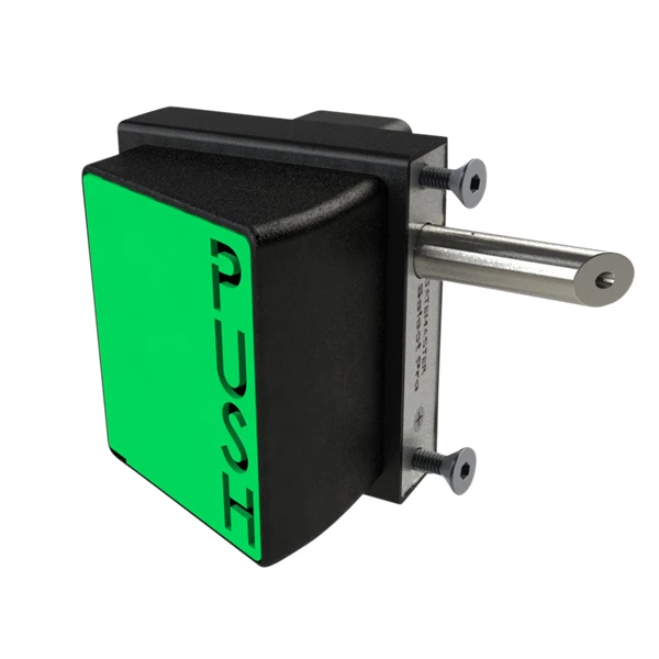 GATEMASTER Bolt On Gate Latch Digital Entry PushPad Exit - SBQEDGL