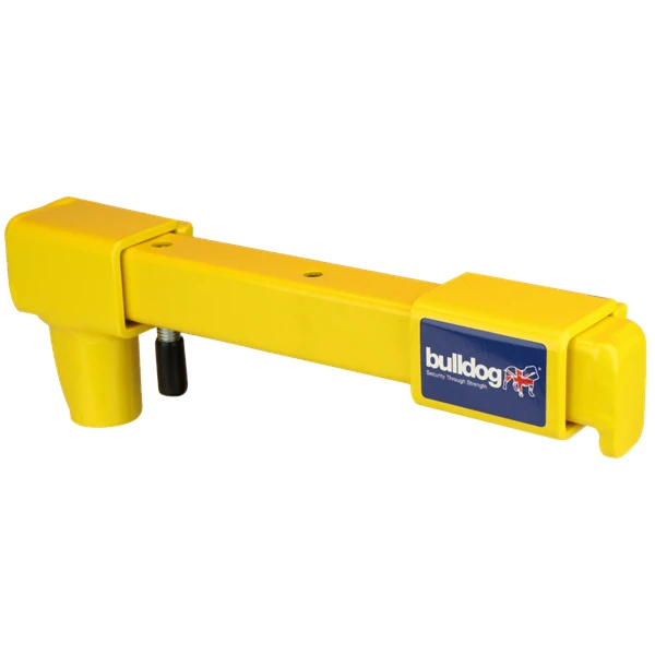 Bulldog VA102 Near Side Sliding Door Lock - Yellow