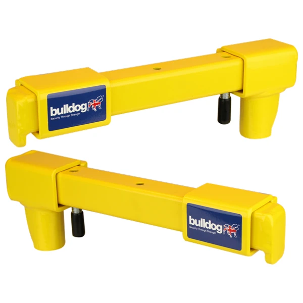 Bulldog VA101 And VA102 Van Door Locks Pair - Yellow