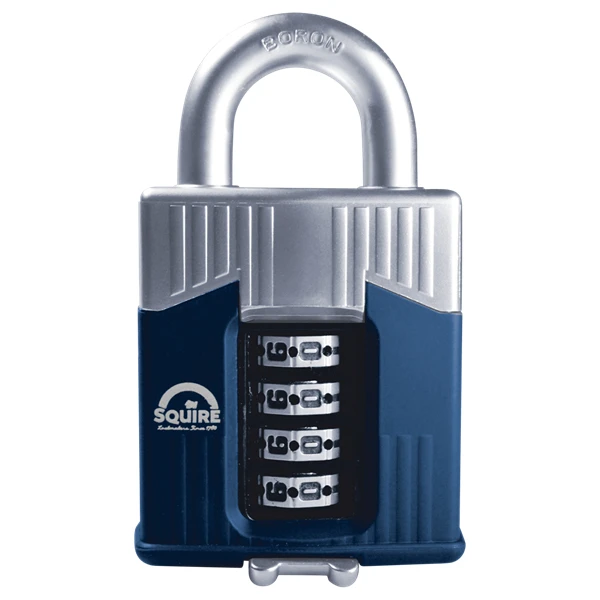 Squire Warrior Combi 45 55 65 Combination Padlocks With Hardened Steel Shackle - Image 2