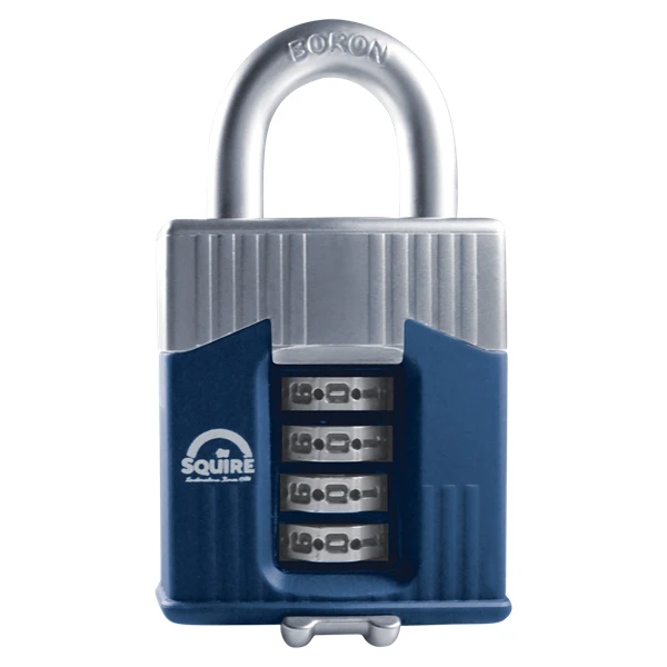 Squire Warrior Combi 45 55 65 Combination Padlocks With Hardened Steel Shackle - Image 3