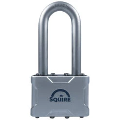 Squire Vulcan P4 Long Shakcle Padlock With Boron Shackle