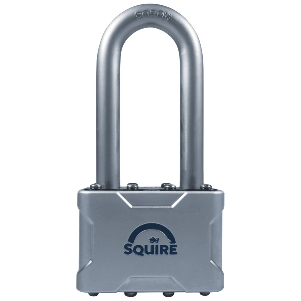 Squire Vulcan P4 Long Shakcle Padlock With Boron Shackle