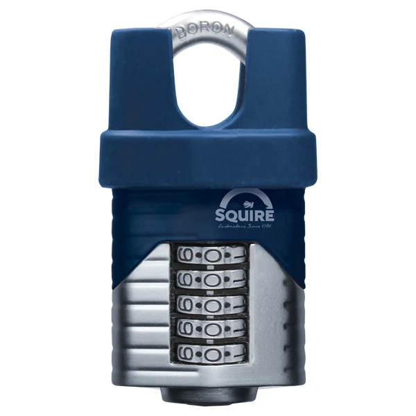 Squire Vulcan Closed Shackle Combi Combination Padlocks With Boron Shackle