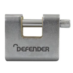 Defender Straight Shackle Shutter Container Padlocks