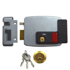 CISA 11630 Series Electric Rim Lock For Internal Wooden Doors