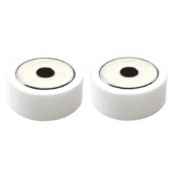 Asec Magnetic Door Stops Short And Long - White