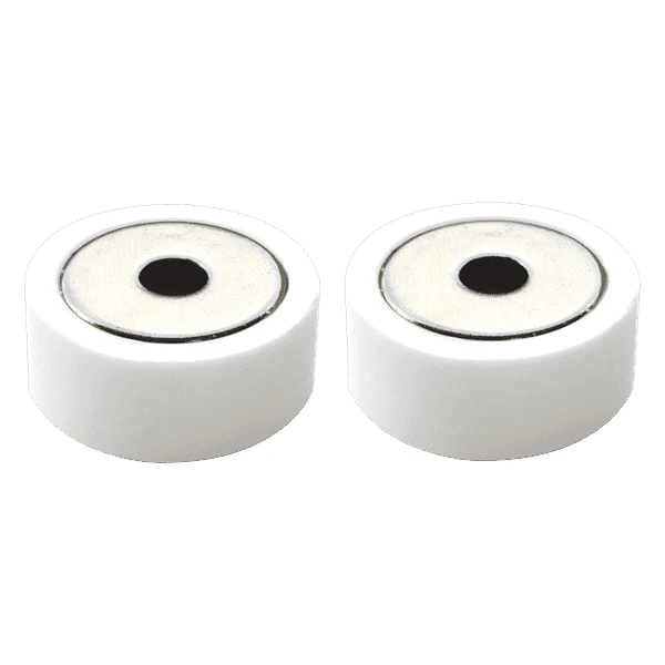 Asec Magnetic Door Stops Short And Long - White