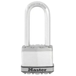 Master Lock Excell Laminated Padlock With Long Shackle - M5EURDLJ