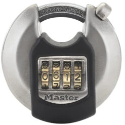 Master Lock Excell Discus Disck Combination Padlock - M40EURDNUM